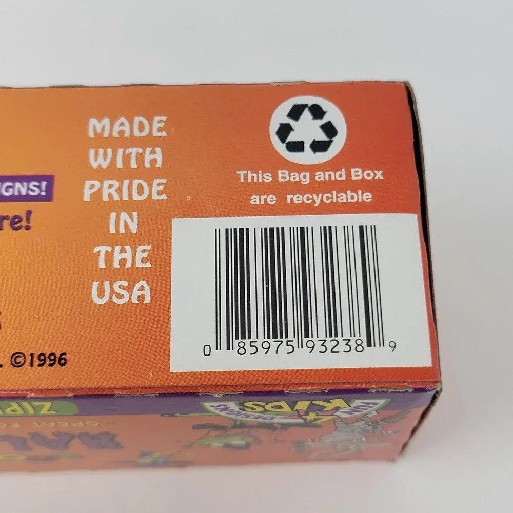 Vintage 1997 Looney Tunes 25 Halloween Zipper Sandwich Storage Bags NOS Sealed
